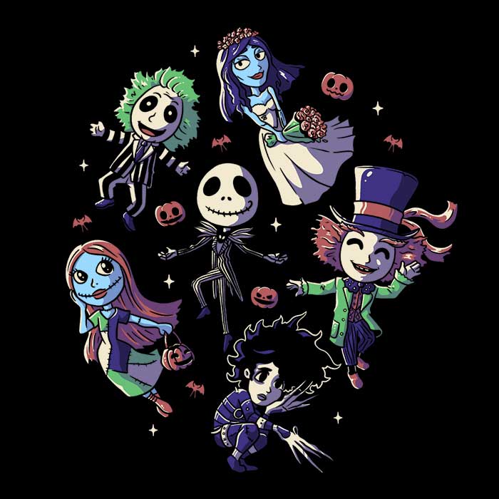Burton's Halloween - Hoodie T-Shirts, Sweatshirt | CiraTrend.com (Image 2)