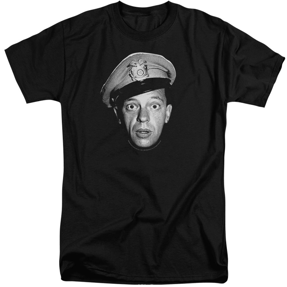 Andy Griffith Barney Head Mens Tall T Shirt Black Hoodie, Sweatshirt | CiraTrend.com (Image 1)