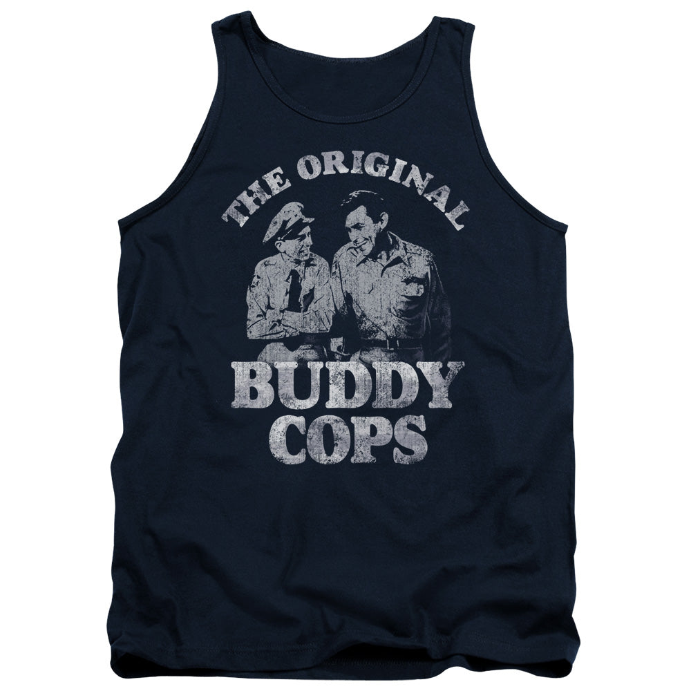 Andy Griffith Buddy Cops Mens Tank Top Shirt Navy Hoodie, Sweatshirt | CiraTrend.com (Image 3)