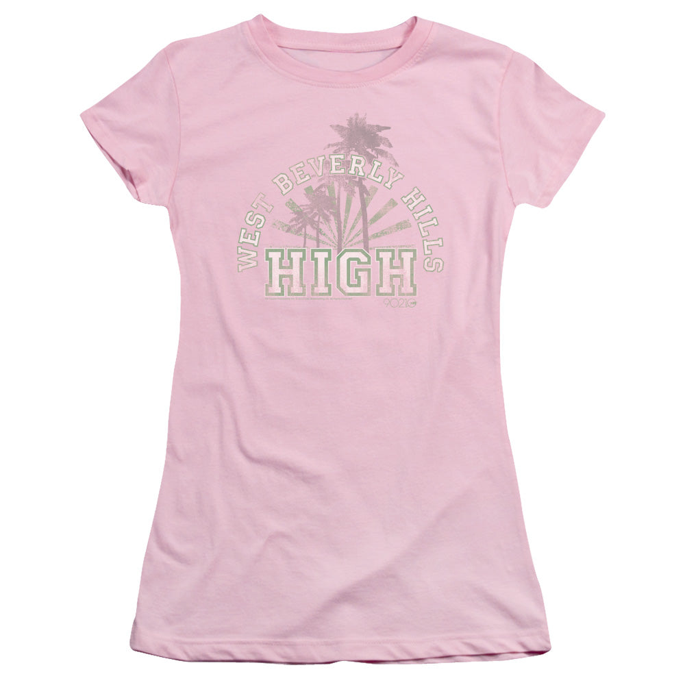 90210 We Got It Junior Sheer Cap Sleeve V-Neck Womens T Shirt Black Hoodie, Sweatshirt | CiraTrend.com (Image 2)