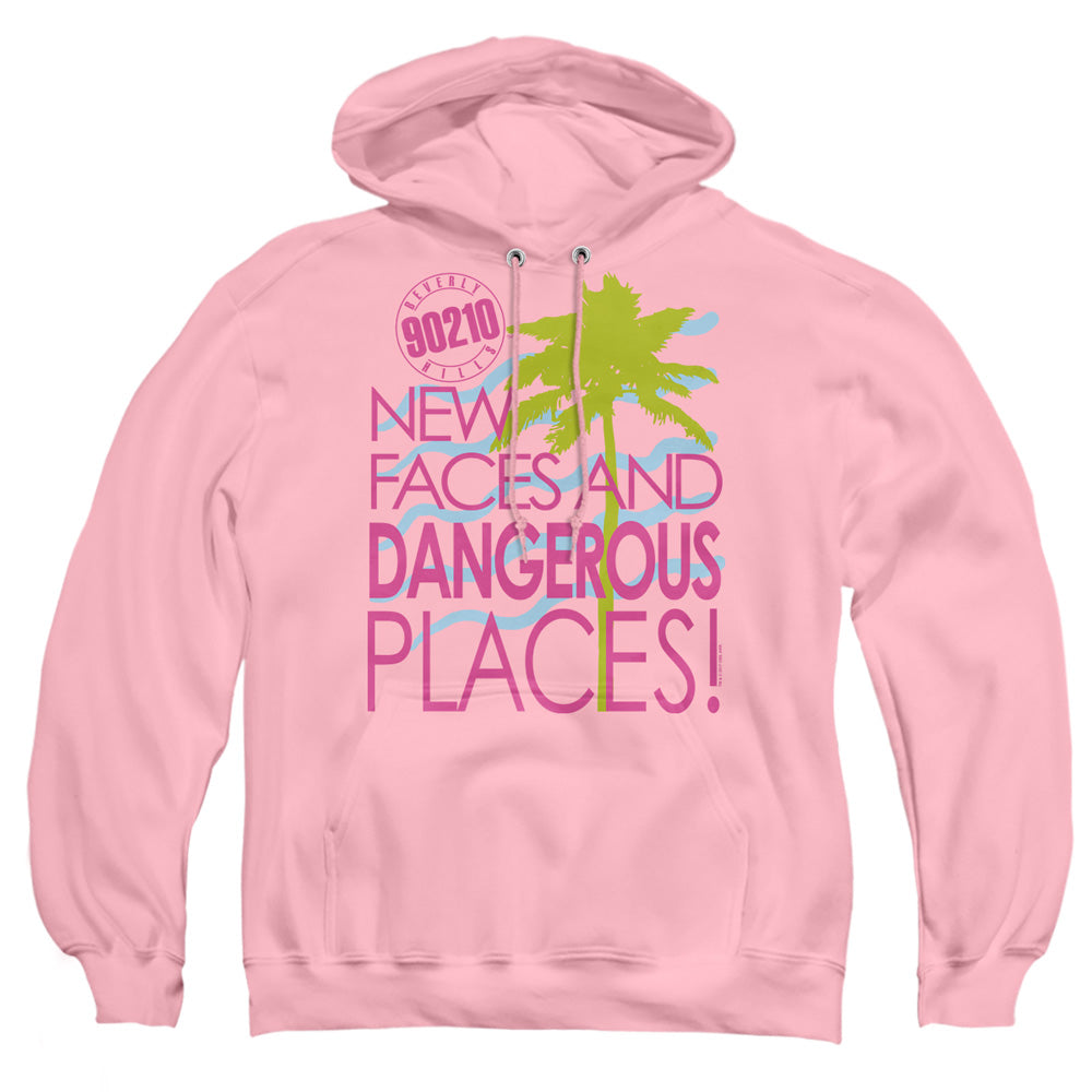 90210 Tagline Mens Hoodie Pink T-Shirts, Sweatshirt | CiraTrend.com (Image 4)