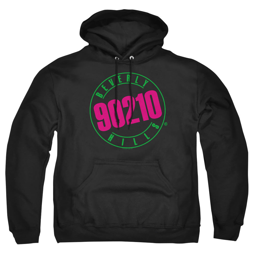 90210 Neon Mens Hoodie Black T-Shirts, Sweatshirt | CiraTrend.com (Image 4)