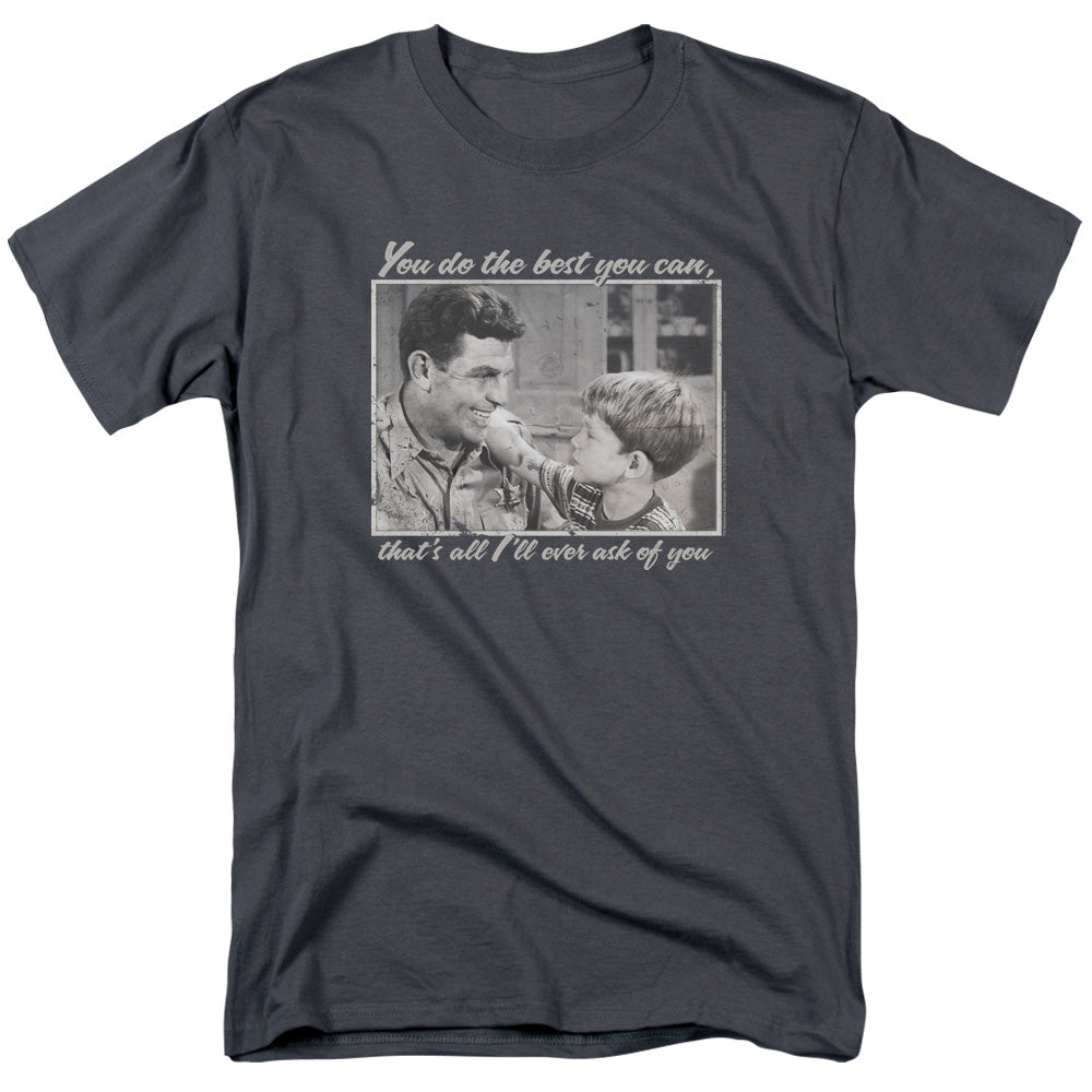 Andy Griffith Wise Words Mens T Shirt Charcoal Hoodie, Sweatshirt | CiraTrend.com (Image 2)
