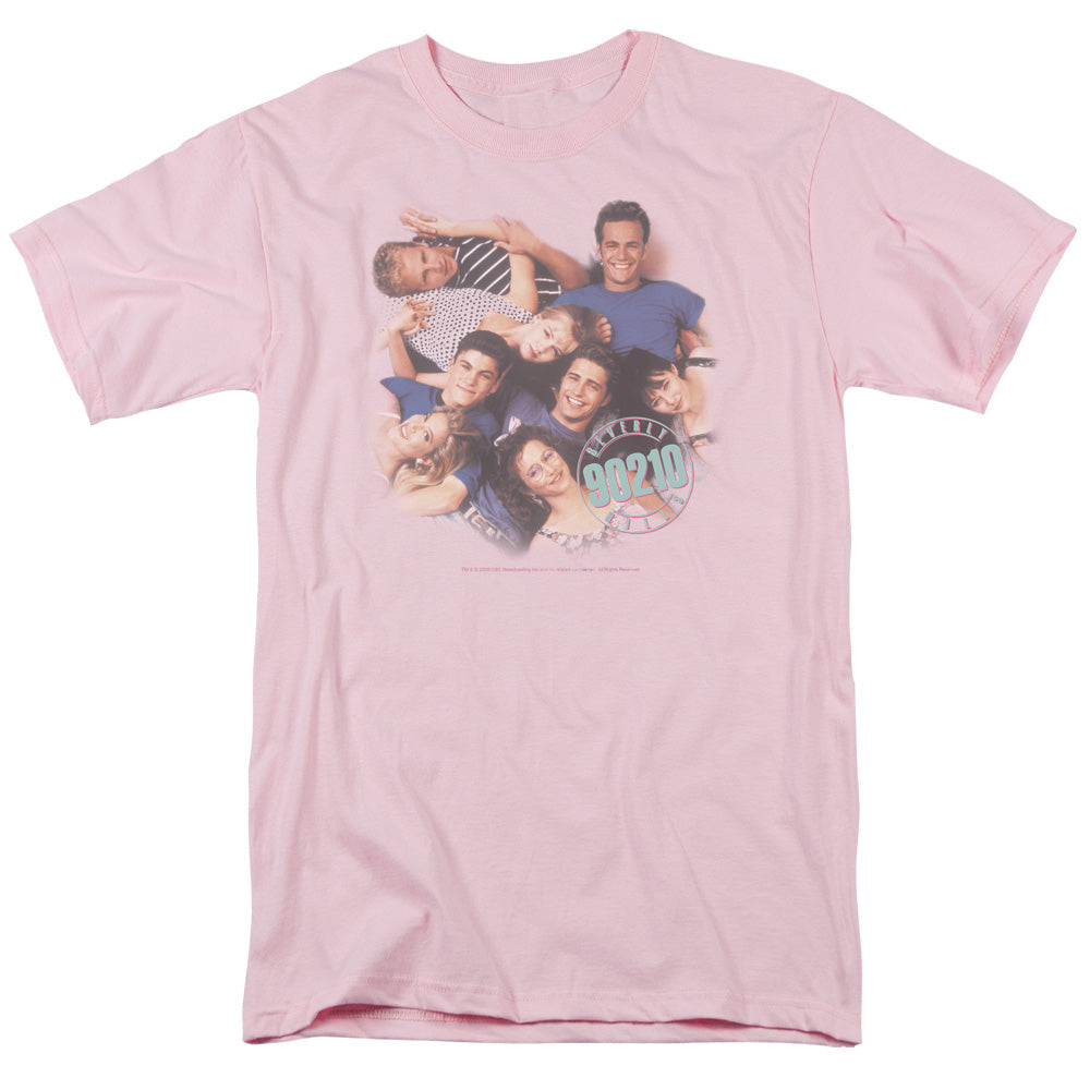 90210 Gang In Logo Mens T Shirt Pink Hoodie, Sweatshirt | CiraTrend.com (Image 3)