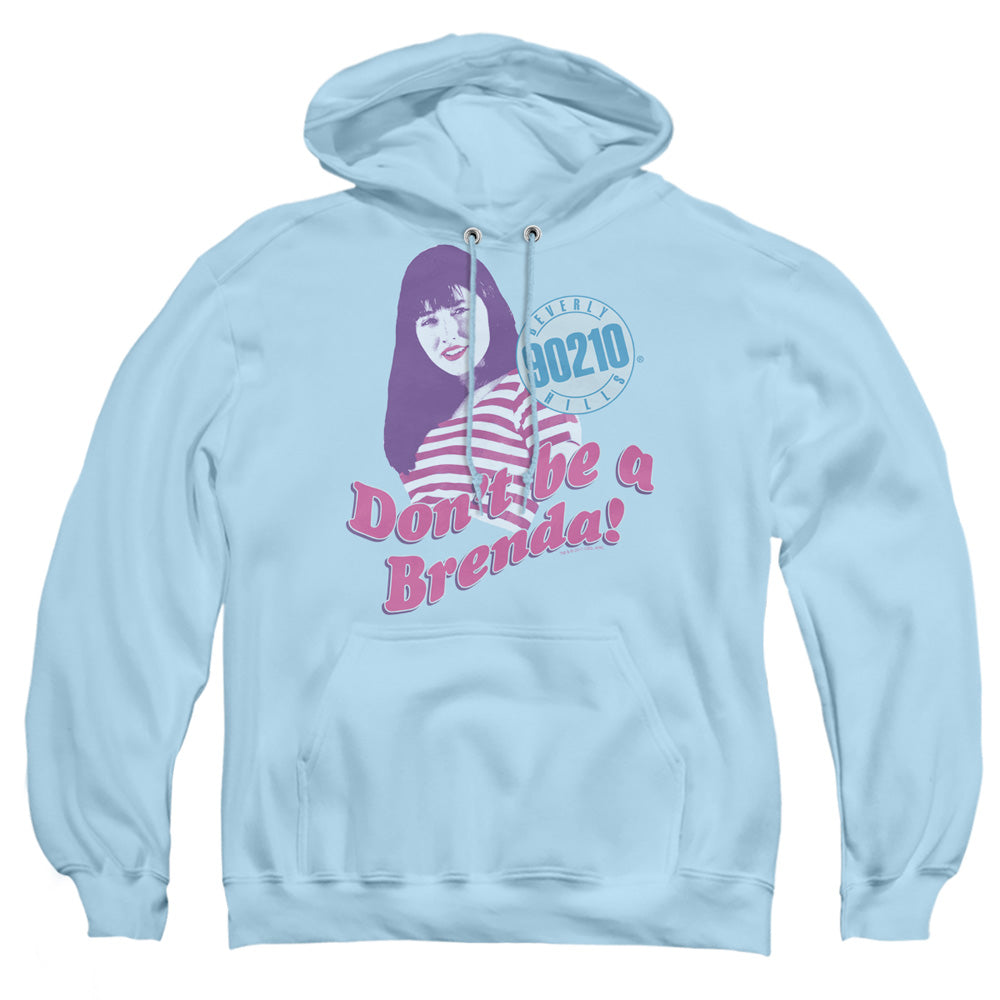 90210 Dont Be A Brenda Mens Hoodie Light Blue T-Shirts, Sweatshirt | CiraTrend.com (Image 2)