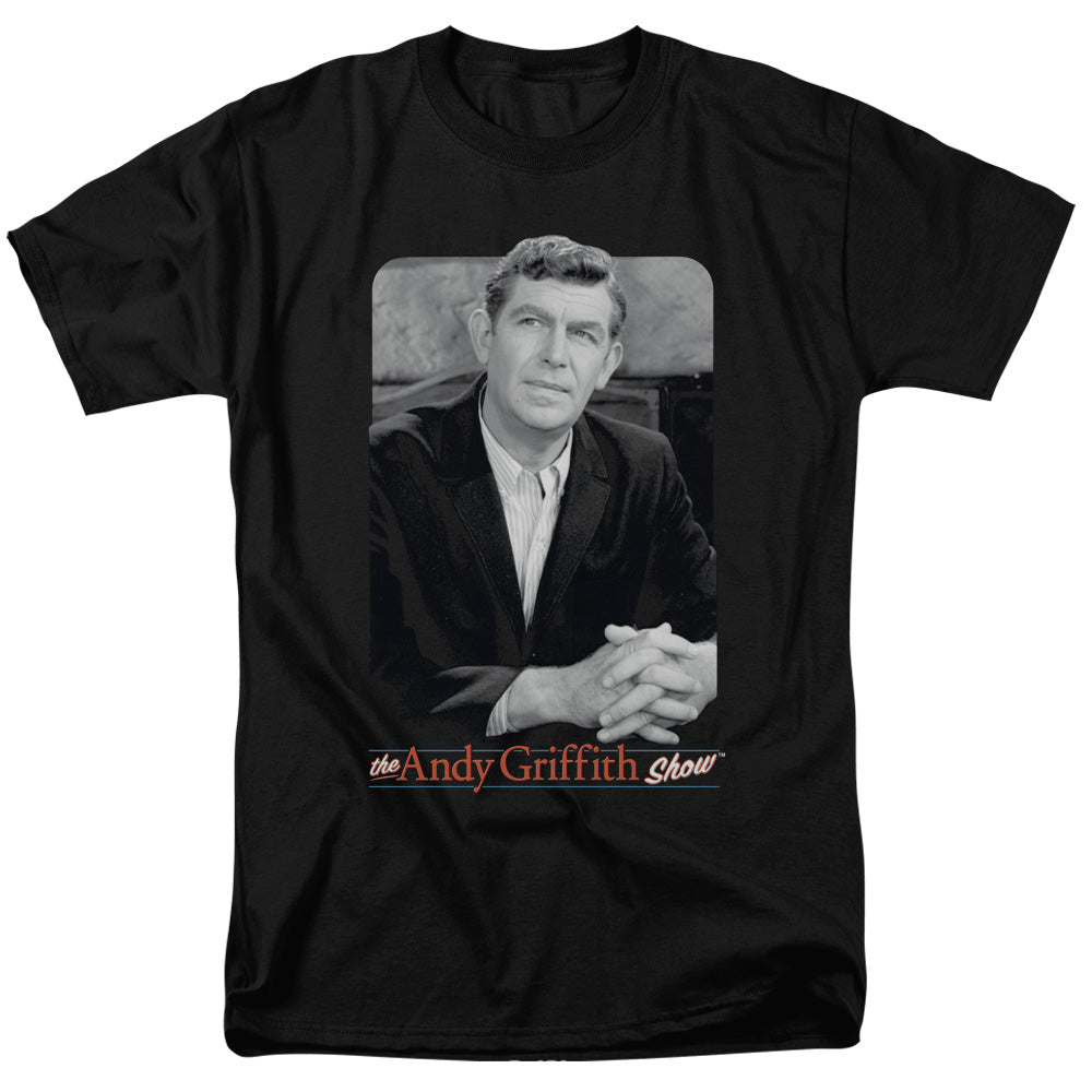 Andy Griffith Classic Andy Mens T Shirt Black Hoodie, Sweatshirt | CiraTrend.com (Image 1)