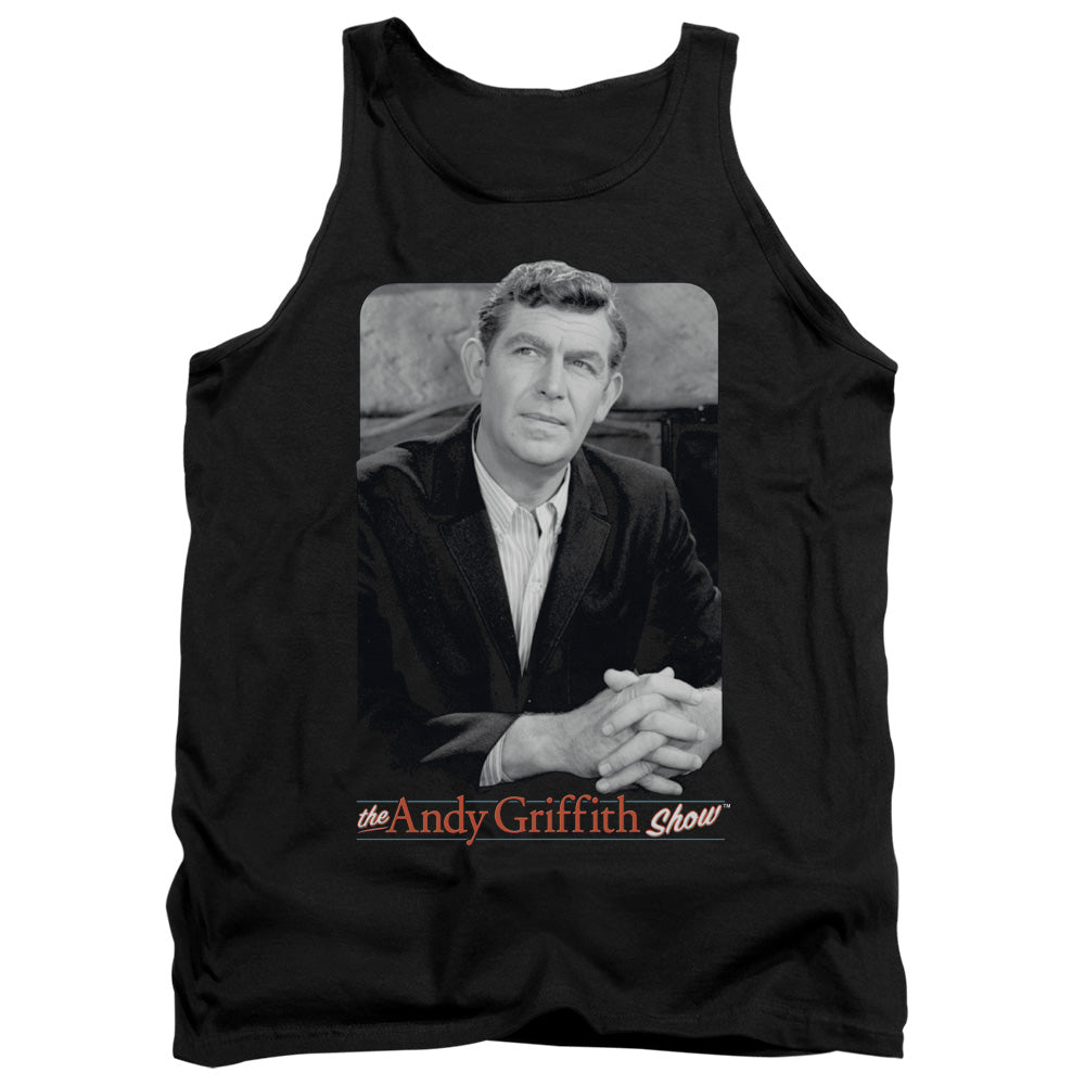 Andy Griffith Classic Andy Mens Tank Top Shirt Black Hoodie, Sweatshirt | CiraTrend.com (Image 1)