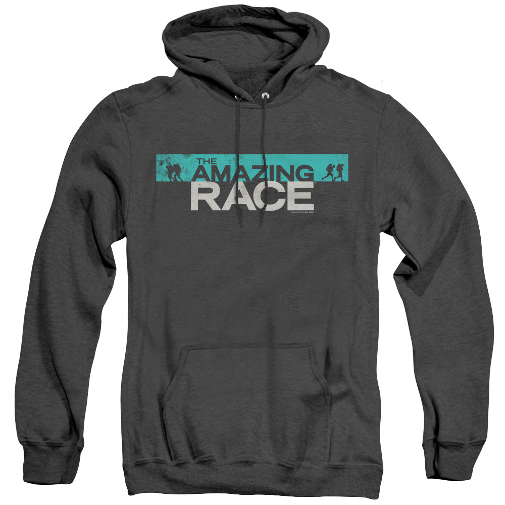 Amazing Race Bar Logo Mens Heather Hoodie Black T-Shirts, Sweatshirt | CiraTrend.com (Image 3)
