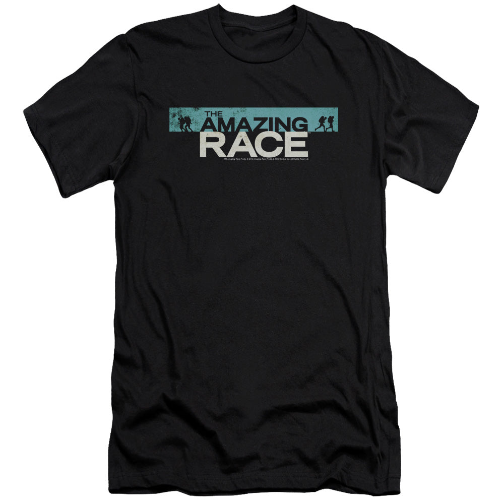 Amazing Race Bar Logo Premium Bella Canvas Slim Fit Mens T Shirt Black Hoodie, Sweatshirt | CiraTrend.com (Image 1)