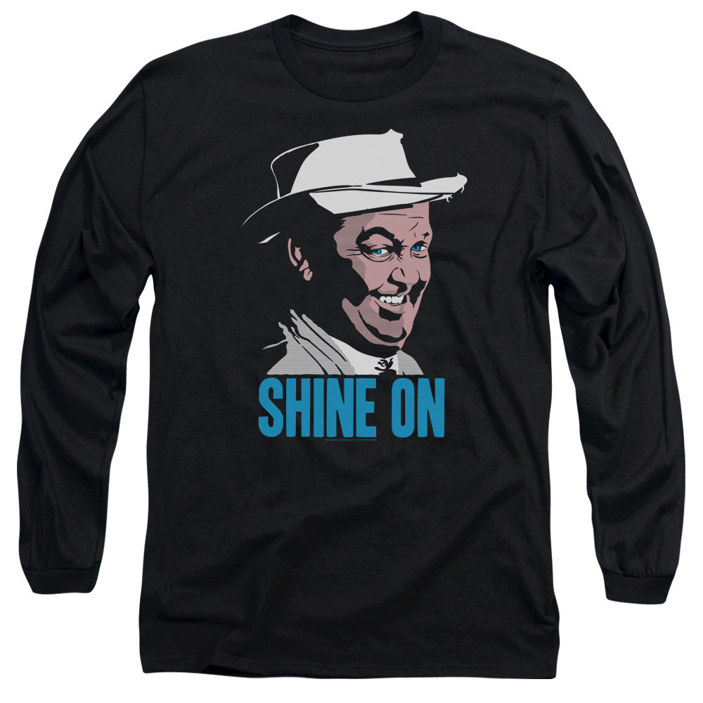 Andy Griffith Shine On Mens Long Sleeve Shirt Black Hoodie, Sweatshirt | CiraTrend.com (Image 2)