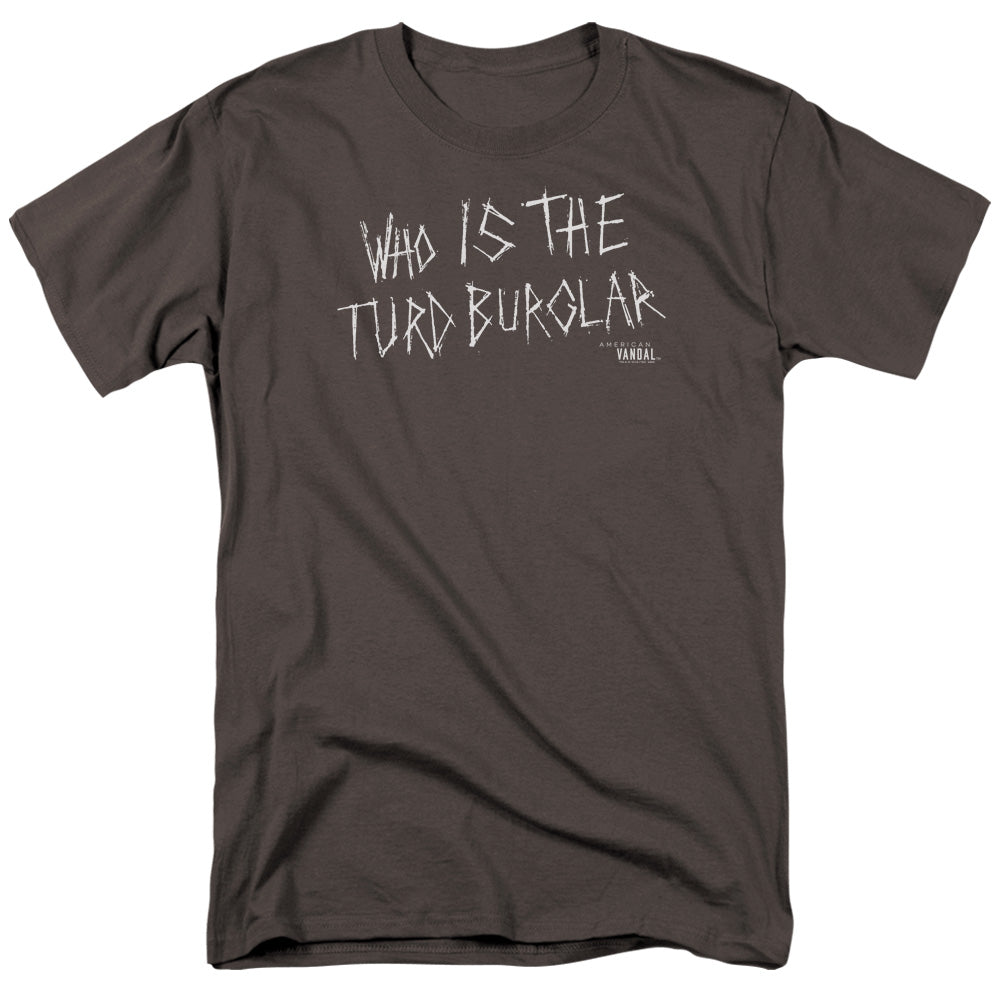 American Vandal Turd Burglar Mens T Shirt Charcoal Hoodie, Sweatshirt | CiraTrend.com (Image 3)