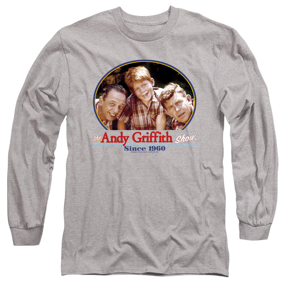 Andy Griffith Andy Since 1960 Mens Long Sleeve Shirt Athletic Heather Hoodie, Sweatshirt | CiraTrend.com (Image 2)