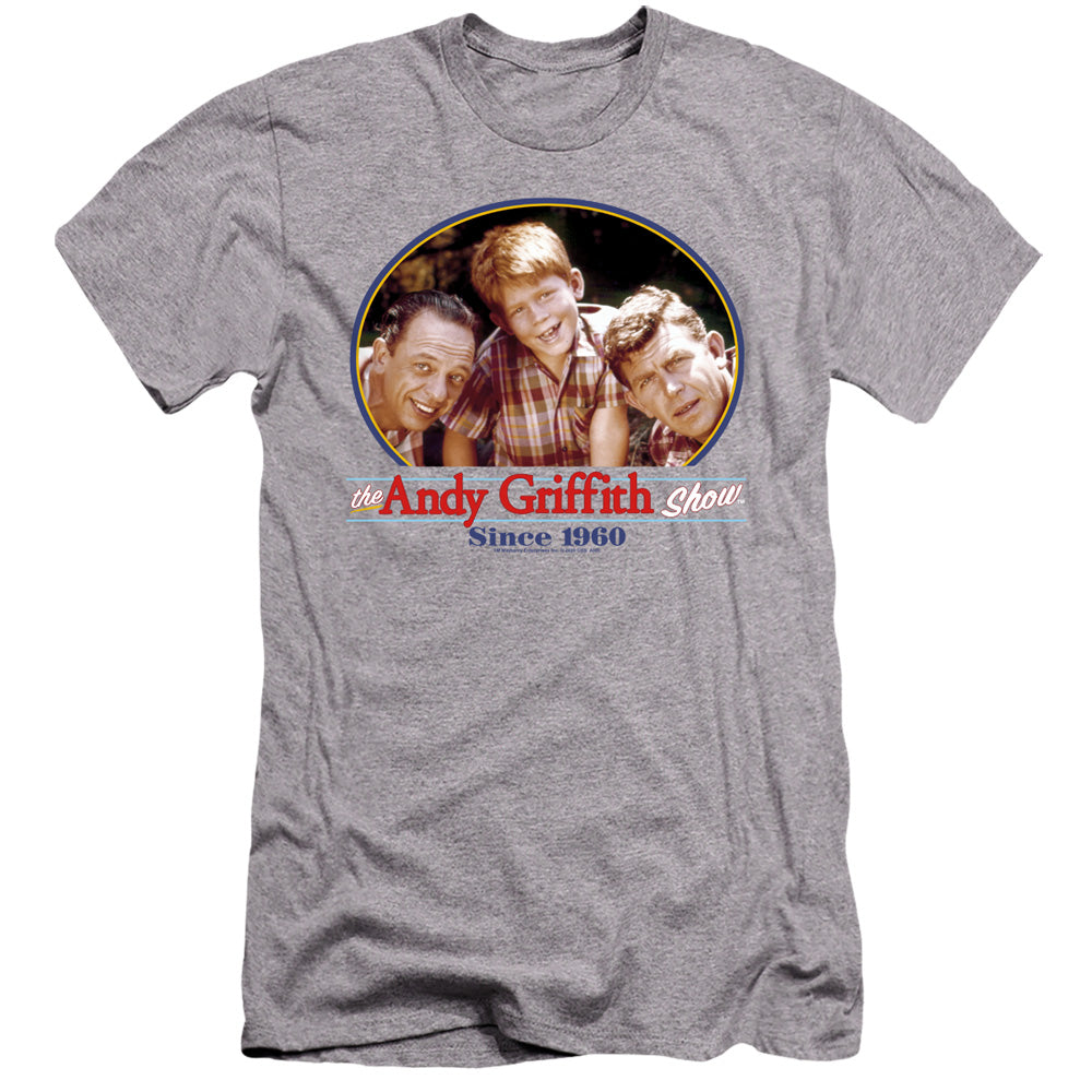 Andy Griffith Andy Since 1960 Hbo Premium Bella Canvas Slim Fit Mens T Shirt Athletic Heather Hoodie, Sweatshirt (Image 1)