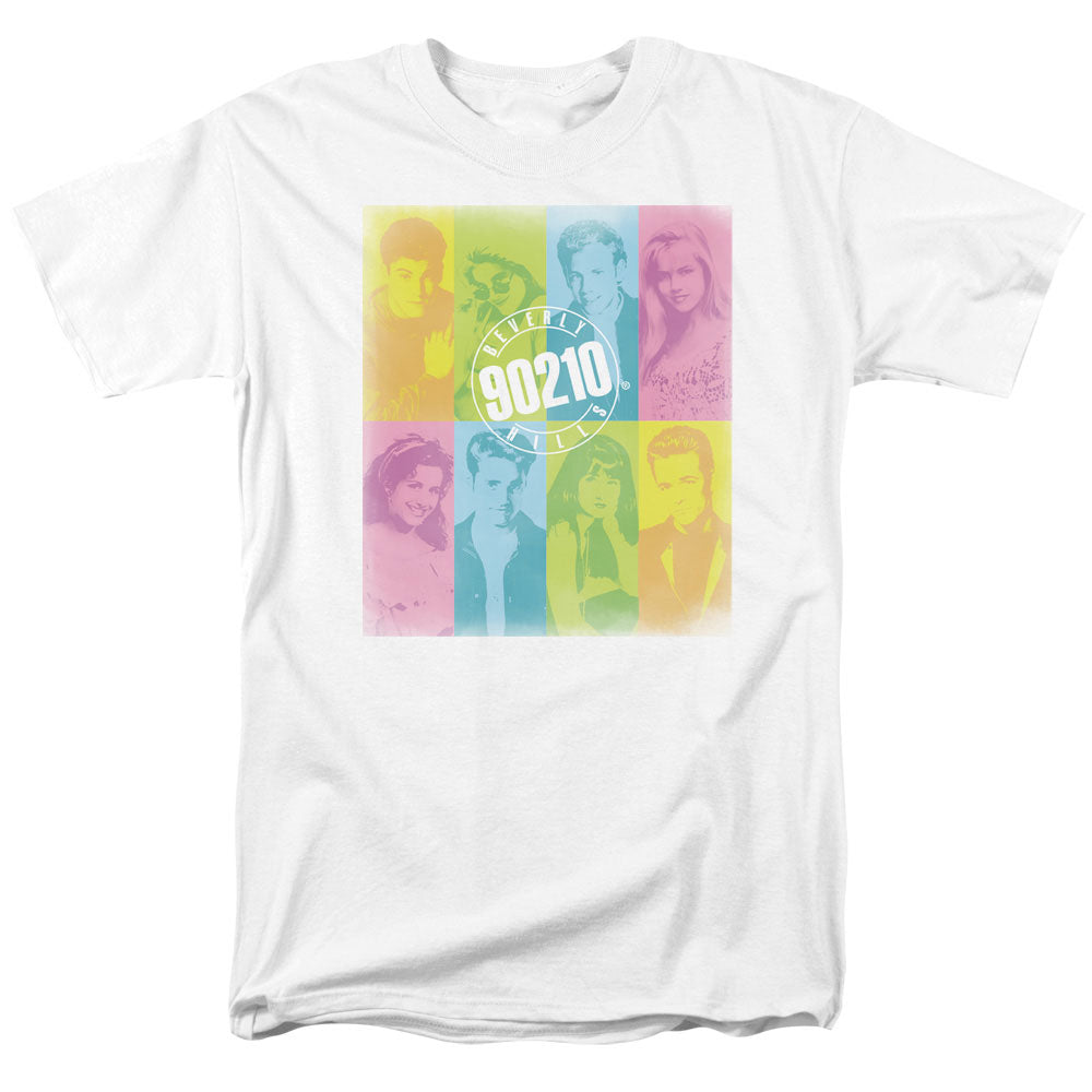 90210 Color Block Of Friends Mens T Shirt White Hoodie, Sweatshirt | CiraTrend.com (Image 1)