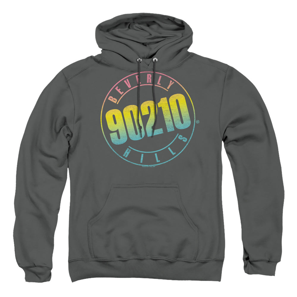 90210 Color Blend Logo Mens Hoodie Charcoal T-Shirts, Sweatshirt | CiraTrend.com (Image 2)