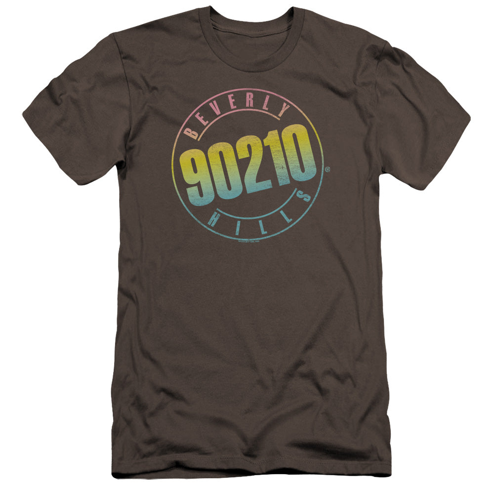90210 Color Blend Logo Premium Bella Canvas Slim Fit Mens T Shirt Charcoal Hoodie, Sweatshirt | CiraTrend.com (Image 2)