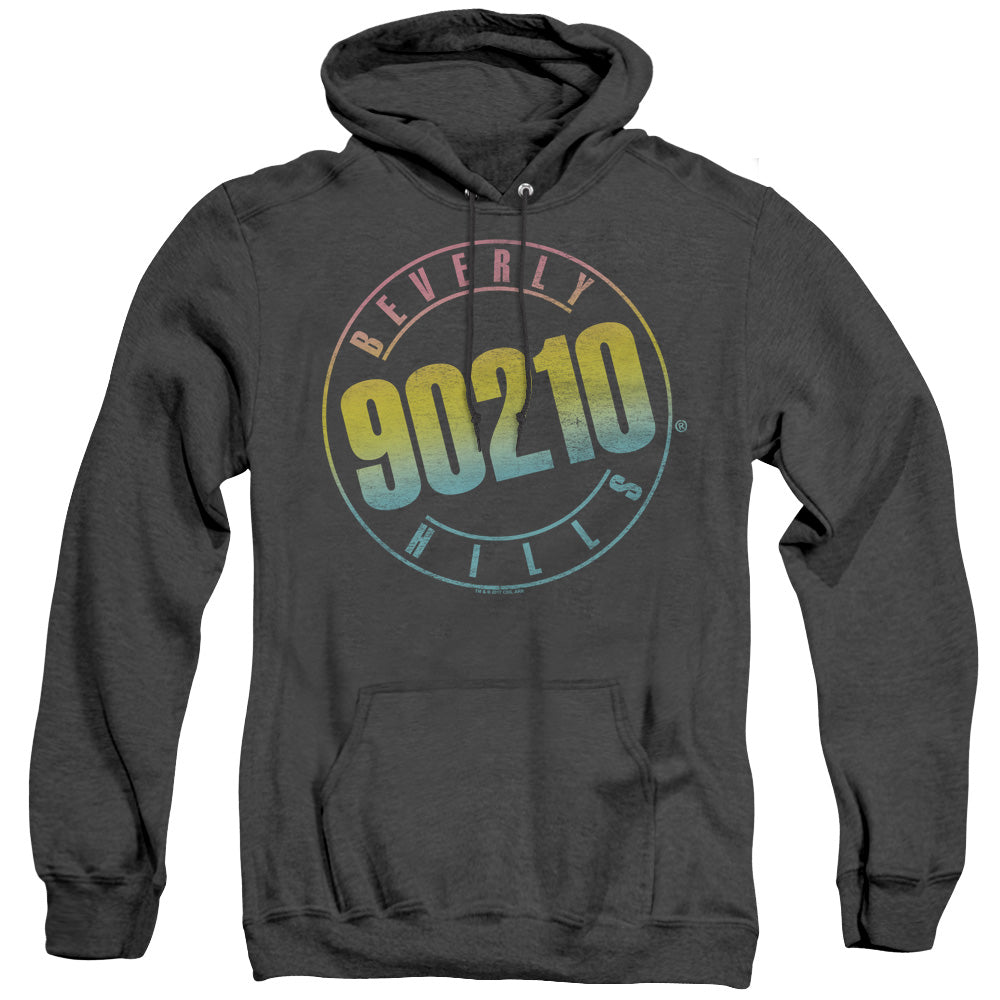 90210 Color Blend Logo Heather Mens Hoodie Black T-Shirts, Sweatshirt | CiraTrend.com