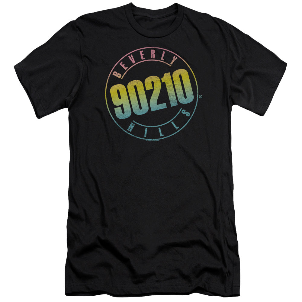 90210 Color Blend Logo Hbo Premium Bella Canvas Slim Fit Mens T Shirt Black Hoodie, Sweatshirt | CiraTrend.com (Image 1)