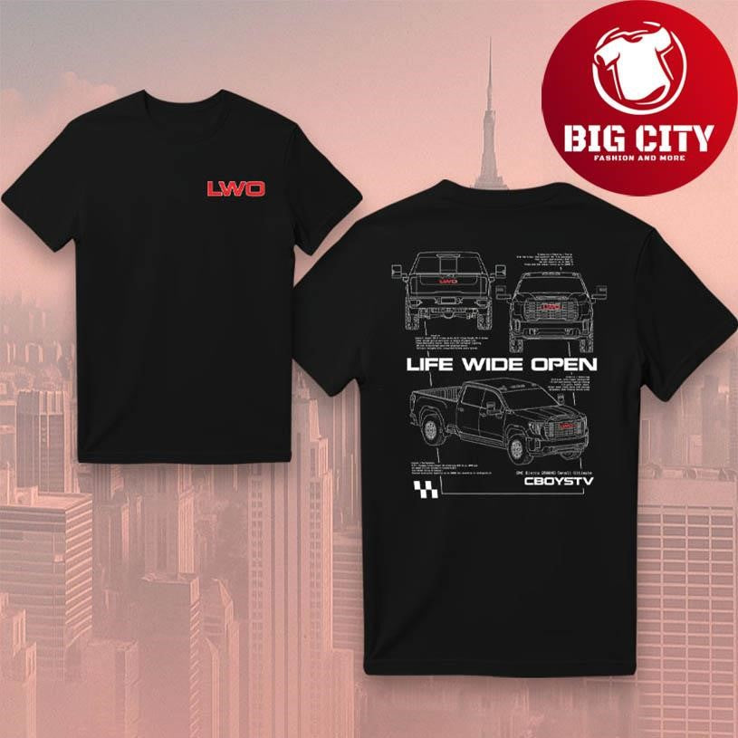 CBoystv GMC Tech Spec Two Sided Shirt