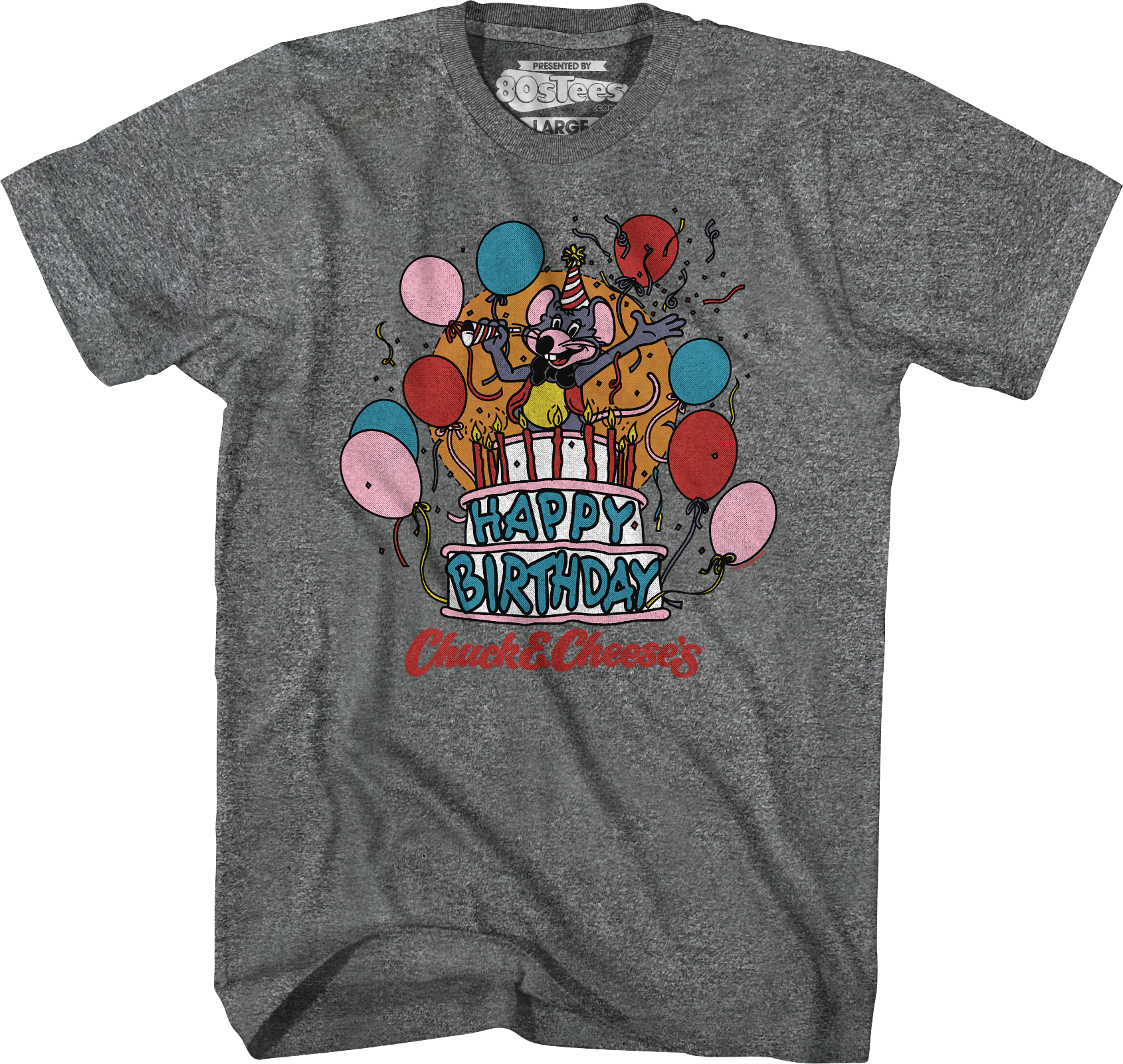 Birthday Celebration Chuck E. Cheese T-Shirt Hoodie, Sweatshirt | CiraTrend.com (Image 4)