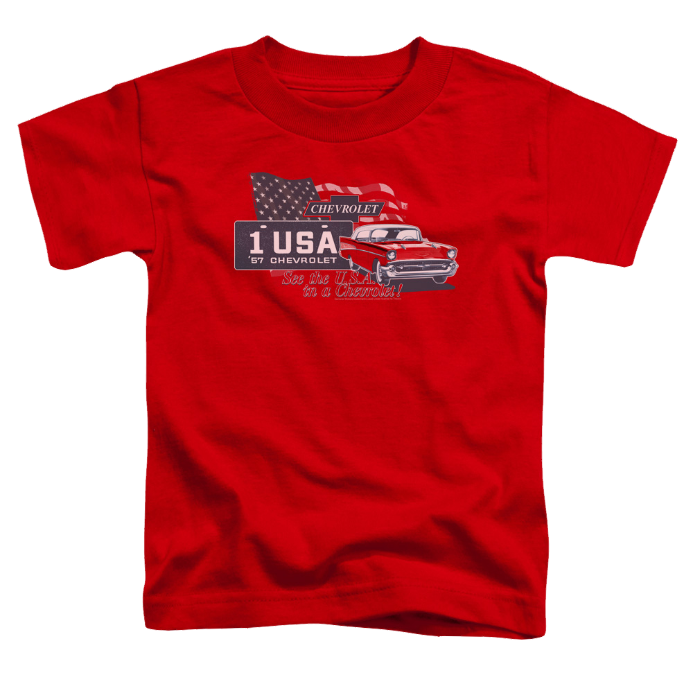 Chevrolet See The Usa - Toddler T-Shirt Hoodie, Sweatshirt | CiraTrend.com