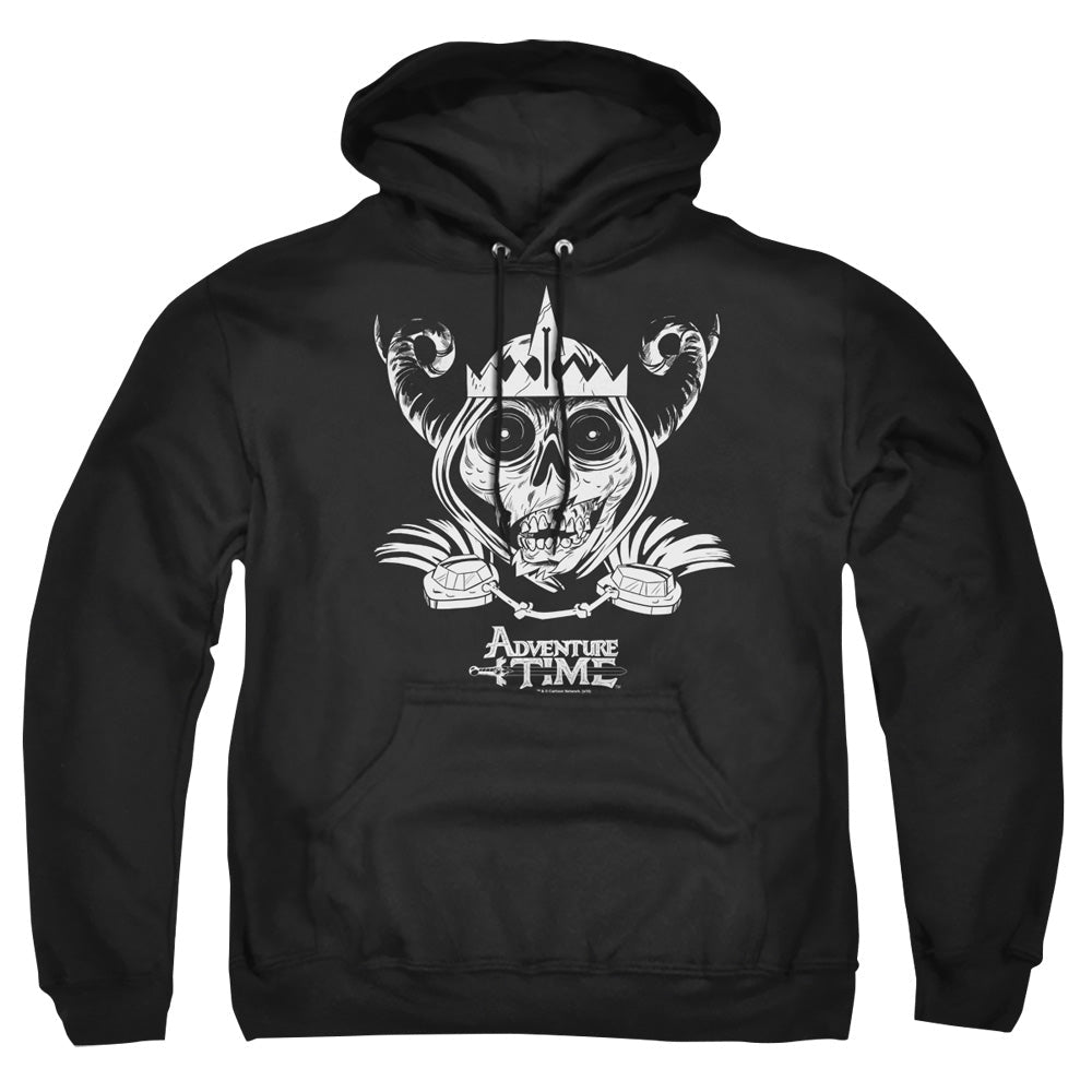 Adventure Time Skull Face Mens Hoodie Black T-Shirts, Sweatshirt | CiraTrend.com (Image 3)
