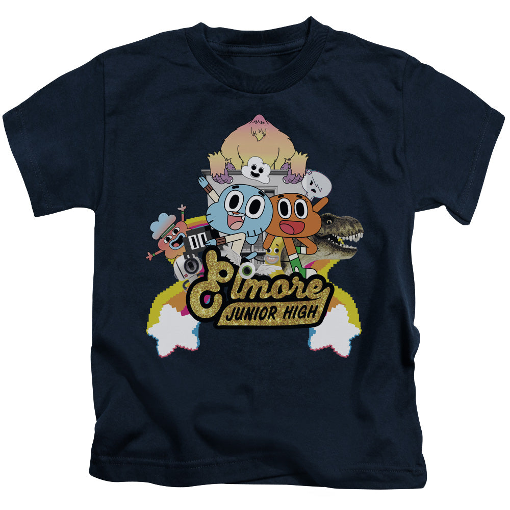 Amazing World of Gumball Elmore Junior High Juvenile Kids Youth T Shirt Navy Blue Style002 Hoodie, Sweatshirt | CiraTrend.com
