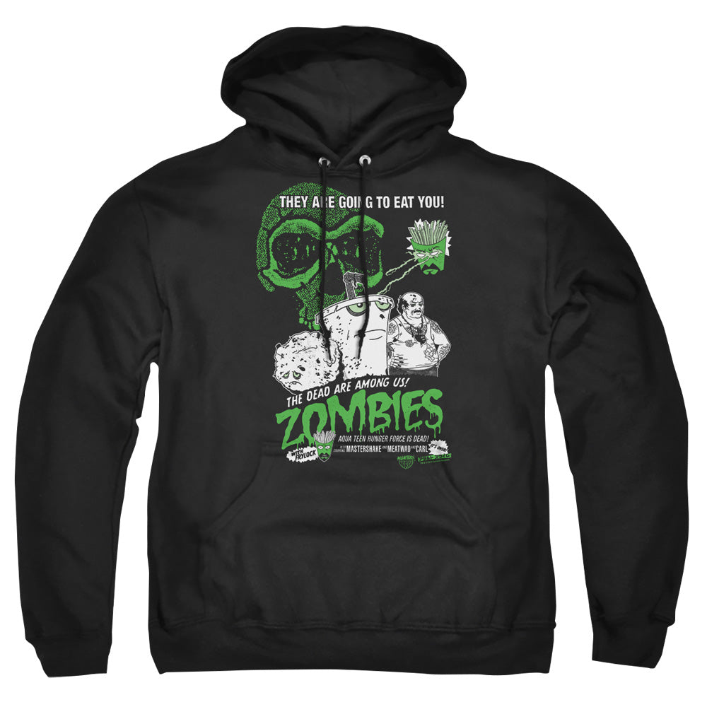 Aqua Teen Hunger Force Zombies Mens Hoodie Black T-Shirts, Sweatshirt | CiraTrend.com (Image 2)