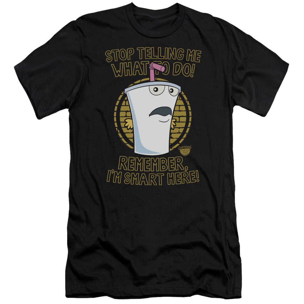 Aqua Teen Hunger Force Stop Slim Fit Mens T Shirt Black Hoodie, Sweatshirt | CiraTrend.com