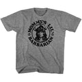 Conan Youth S/S T-Shirt - Mommy'S Barbarian - Heather Graphite Heather Hoodie, Sweatshirt | CiraTrend.com