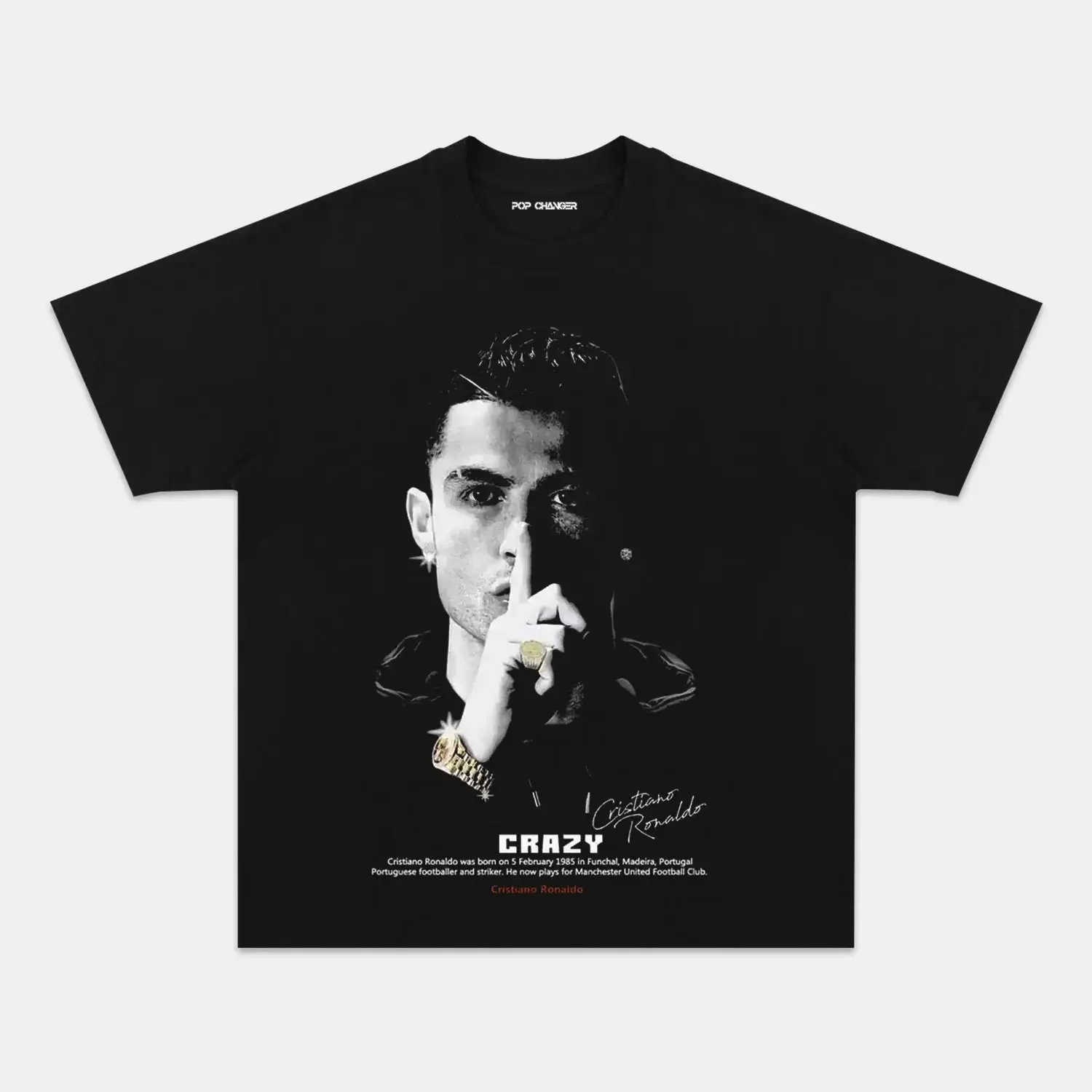 CRISTIANO RONALDO V5 TEE Style001 Hoodie, Sweatshirt | CiraTrend.com (Image 1)