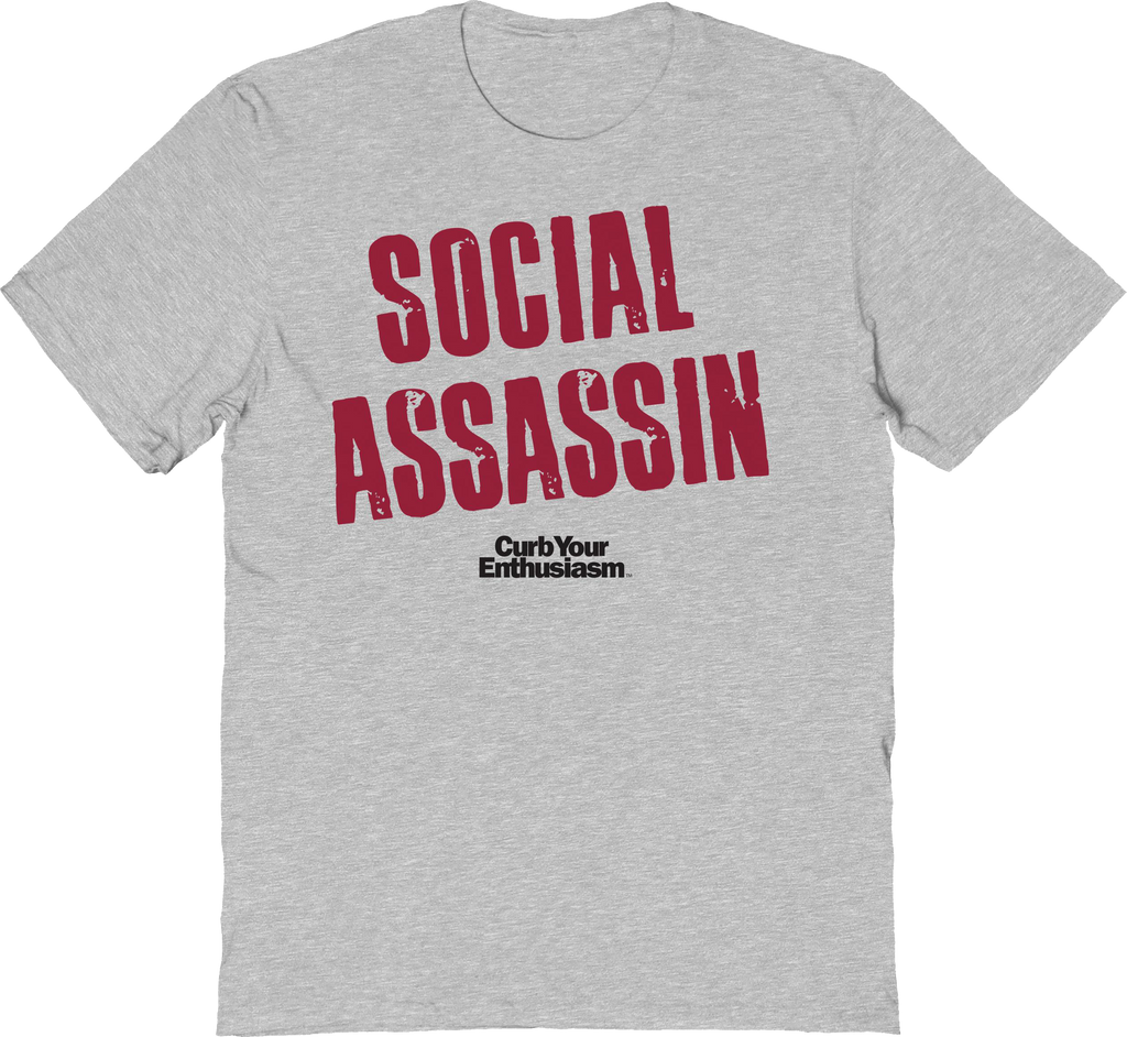Social Assassin Curb Your Enthusiasm T-Shirt Hoodie, Sweatshirt | CiraTrend.com (Image 5)