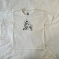 Calvin and Hobbes baby tee, Vintage-Style Cartoon T-Shirt, streetwear clothing, Pinterest, retro, comic duo, 90s...
