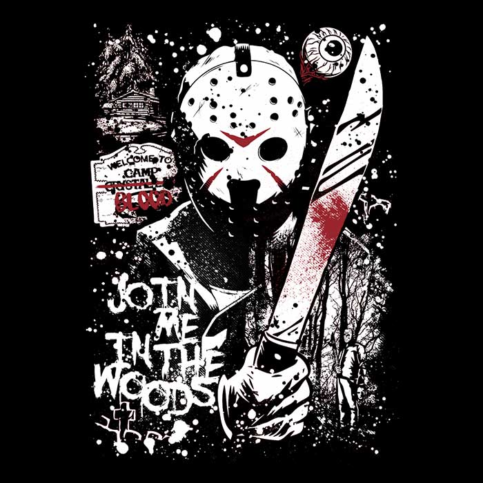 Camp Blood - Men's Apparel T-Shirts, Hoodie, Sweatshirt | CiraTrend.com (Image 2)