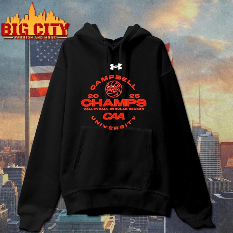 Campbell Volleyball 2025 Regular Season Champions Christmas Shirt