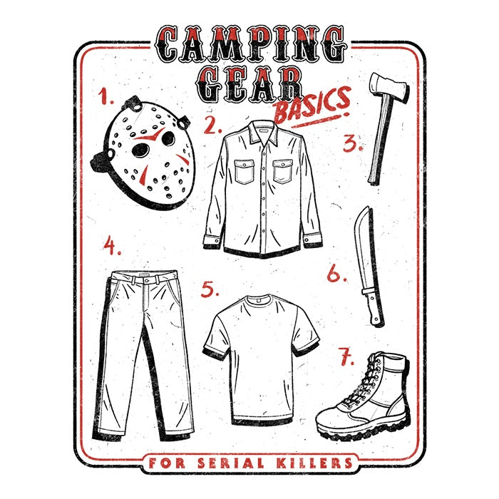 Camping Gear Basics - Long Sleeve T-Shirt Hoodie, Sweatshirt | CiraTrend.com (Image 2)