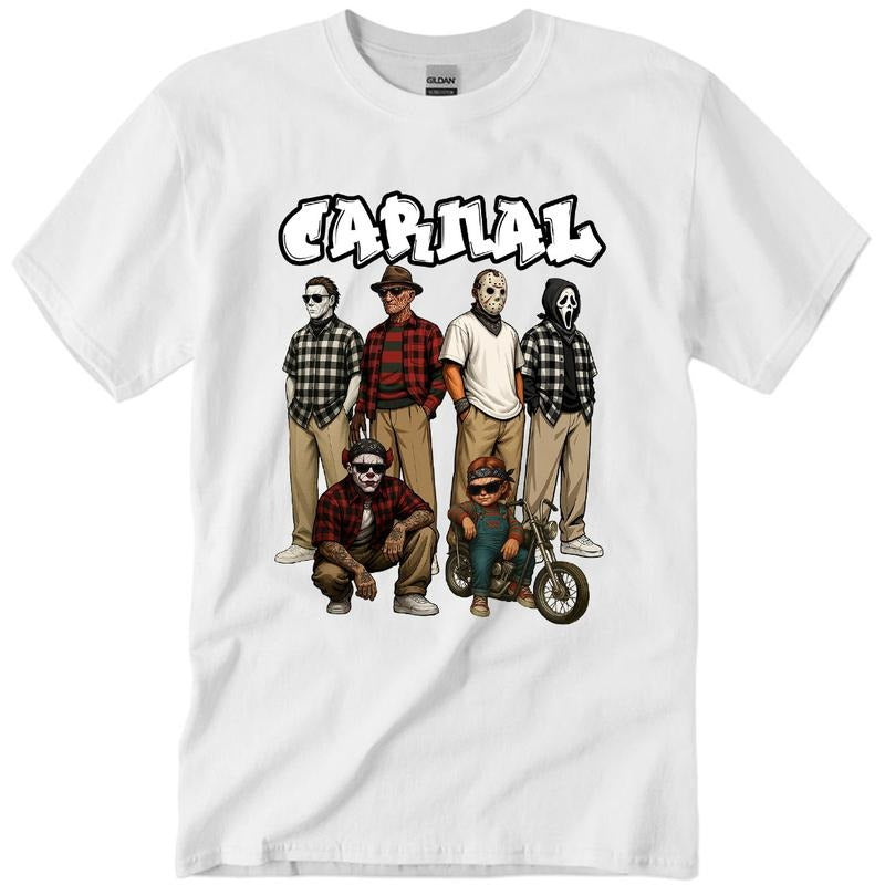 Carnal Horror Characterss Shirt, Horror Halloween Shirt, Horror Characters Shirt, Trending Halloween Shirt, K!ller Movie...