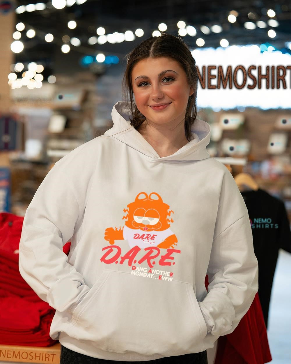 Cat in Dare dang another Monday eww shirt