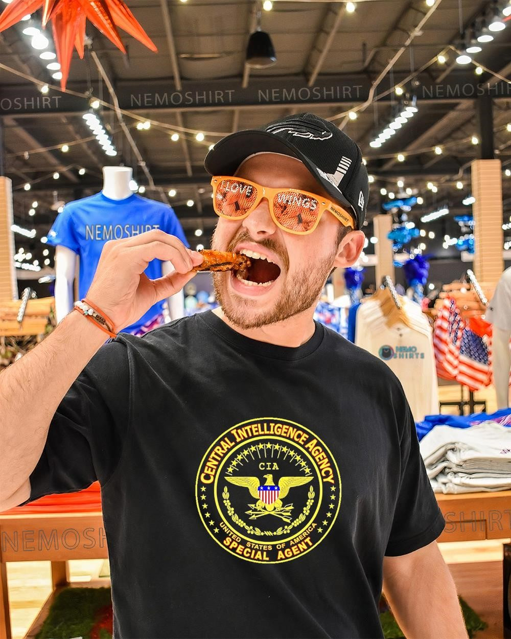 Central Intelligence Agency CIA special agent shirt
