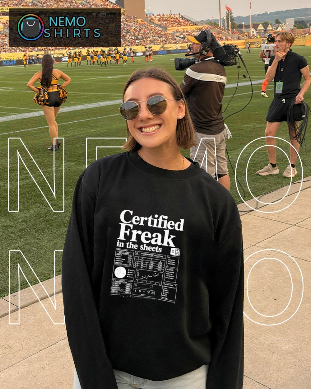 Certified freak in the sheets shirt
