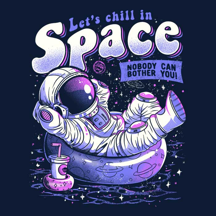 Chilling in Space - Women's Apparel T-Shirts, Hoodie, Sweatshirt | CiraTrend.com (Image 2)