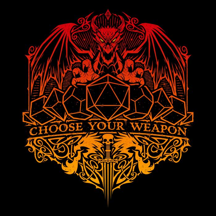 Choose Your Weapon - Women's Apparel T-Shirts, Hoodie, Sweatshirt | CiraTrend.com (Image 2)