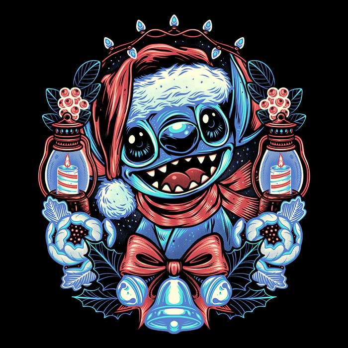 Christmas Alien - Long Sleeve T-Shirt Hoodie, Sweatshirt | CiraTrend.com (Image 2)