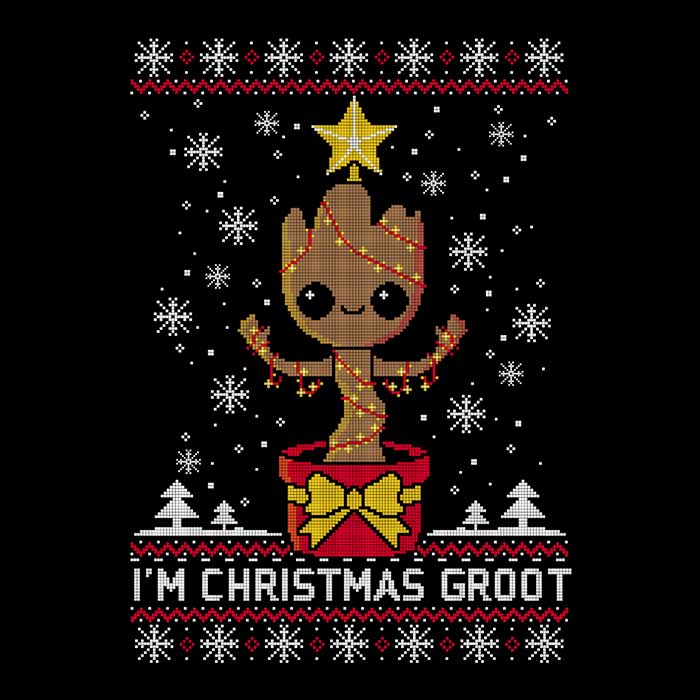 Christmas Groot - Long Sleeve T-Shirt Hoodie, Sweatshirt | CiraTrend.com (Image 2)