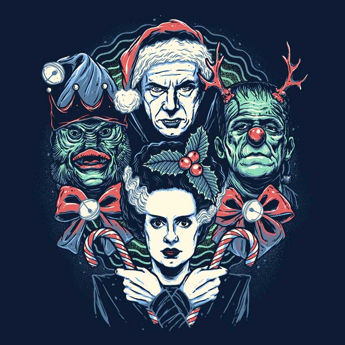Christmas Monsters - Youth Apparel T-Shirts, Hoodie, Sweatshirt | CiraTrend.com (Image 2)