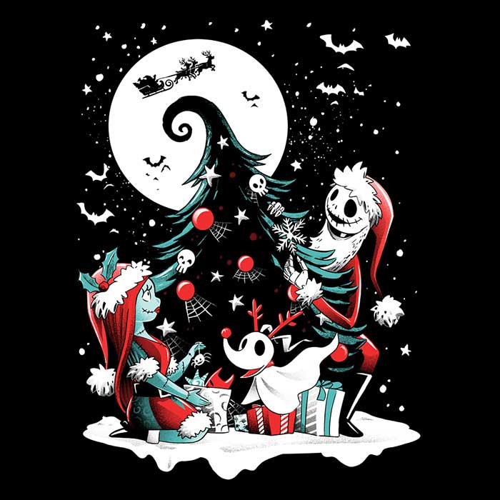Christmas Nightmare - Long Sleeve T-Shirt Hoodie, Sweatshirt | CiraTrend.com (Image 2)