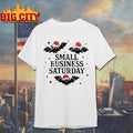 Christmas Santa Bat Small Business Saturday shirt