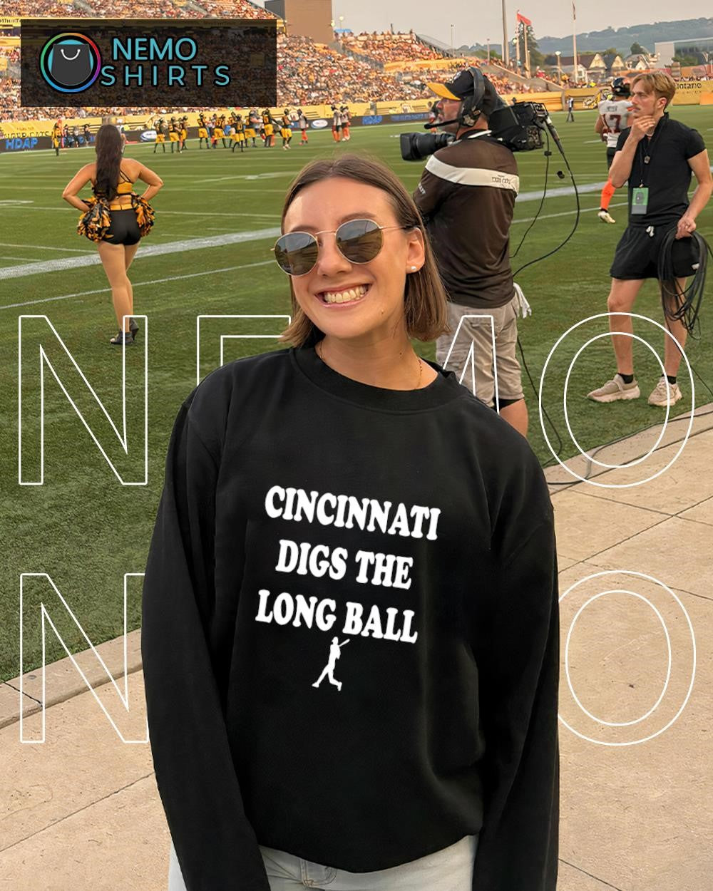 Cincinnati Cincy digs the long ball shirt