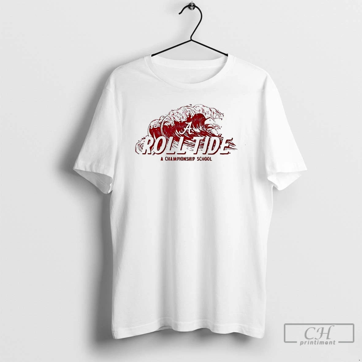 Classic A Big Wave Roll Tide Alabama A Championship School T Shirts Hoodie Longsleeve
