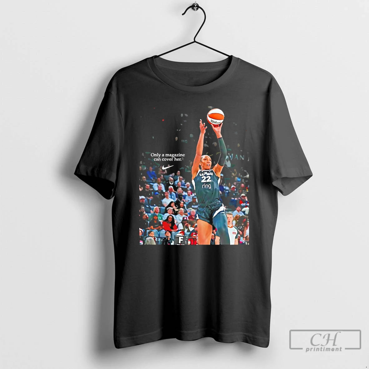 Classic Aja Wilson Only A Magazine Can Cover Her T-Shirts, Hoodie, Sweatshirt | CiraTrend.com